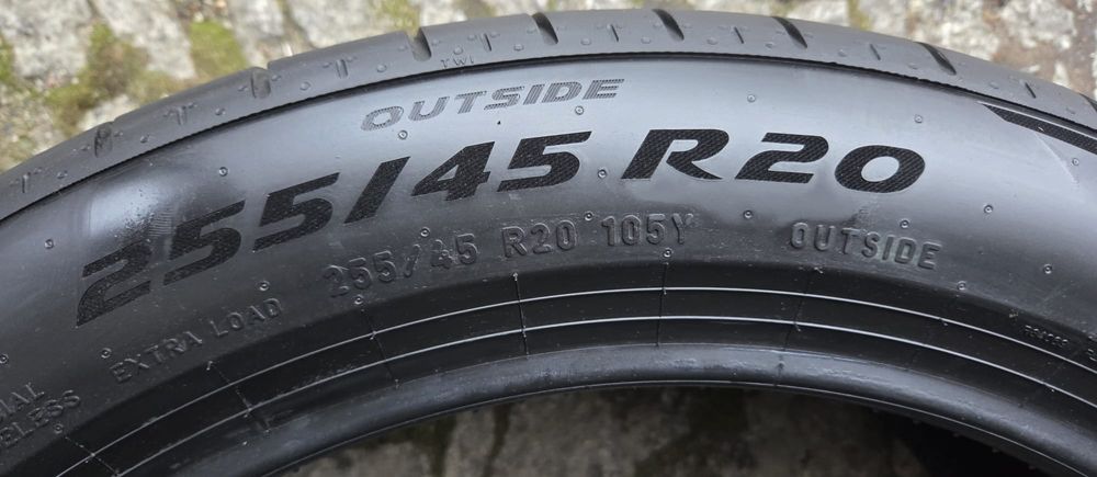Opony letnie Pirelli P Zero E ELECT 255/45R20 105Y Jak nowe