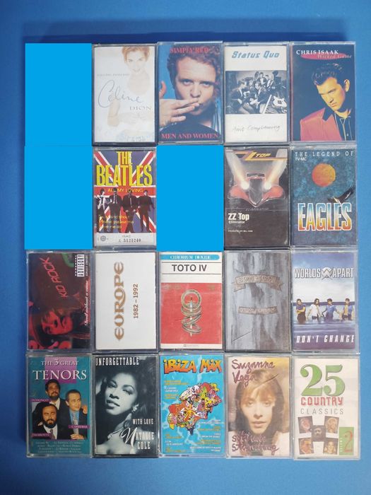 cassetes audio originais (anúncio nº2)