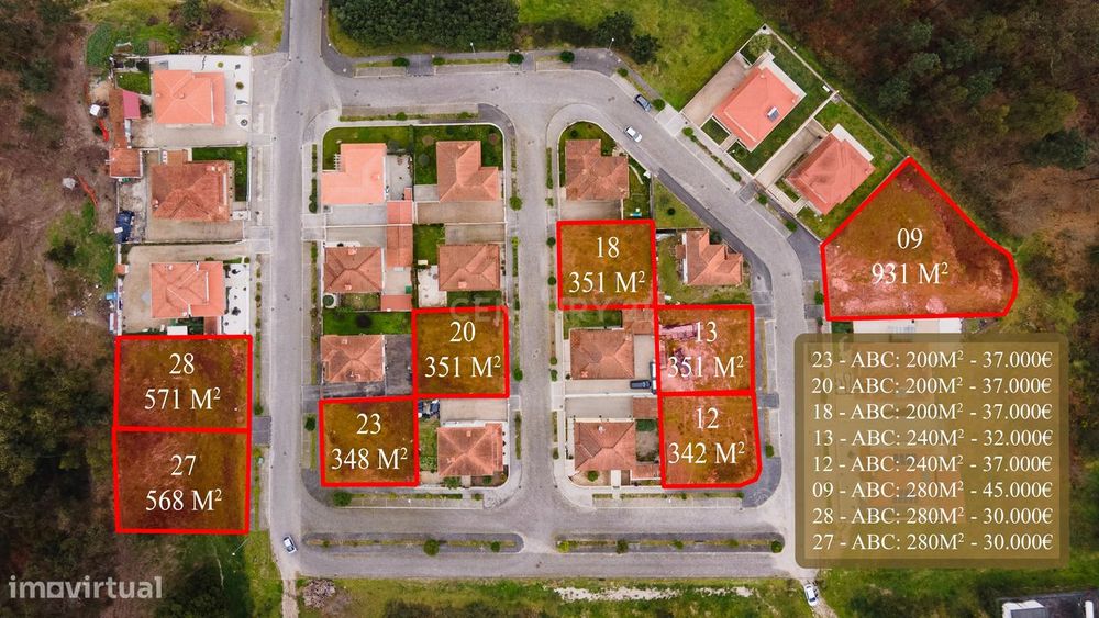 Lote Para Construção Em Vila Meã, Amarante (Lote 28) — Real, Ataíde E Oliveira, Porto