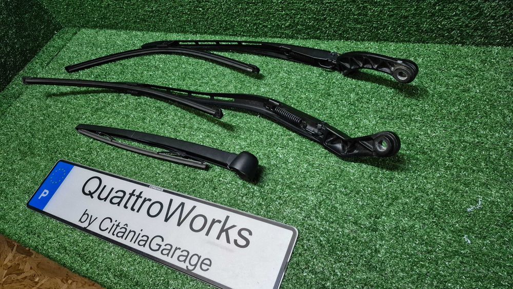 Hastes Escovas Limpa Para-Brisas / Traseira Audi A4 B6 B7 8E Originais - Excelente Estado
