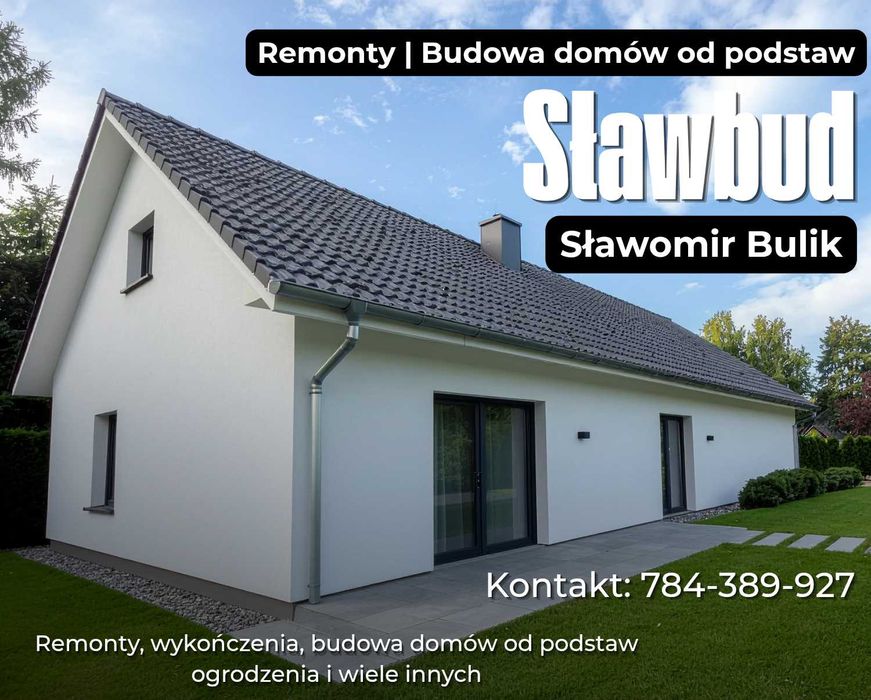 Firma budowlana. Usługi remontowo budowlane | budowa domów jednorodzinnych.