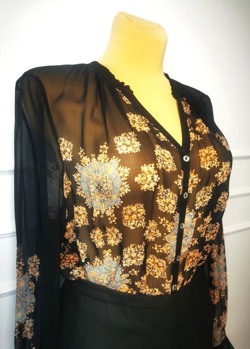 Bluzka jedwab 100%. Roz. 42- 44