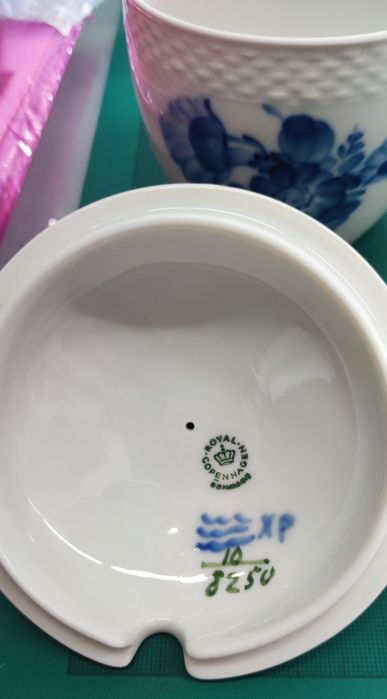 Royal Copenhagen Frasco de Compota  porcelana