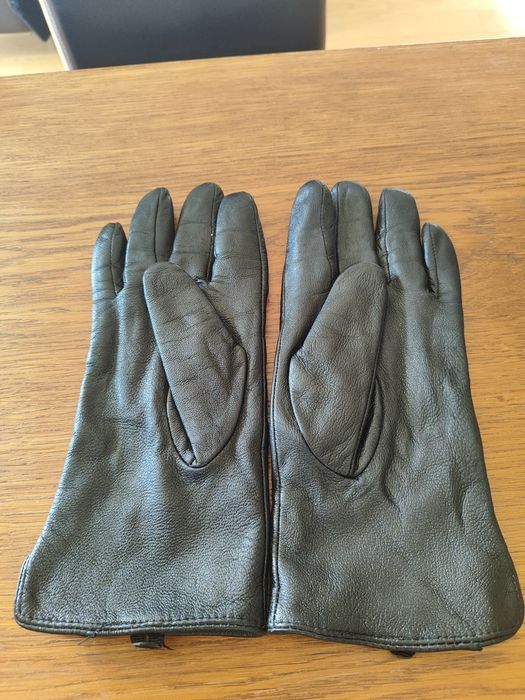 skórzane rękawiczki rozmiar s