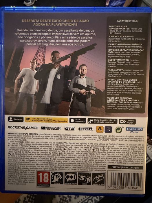 GTA V  para consola PS5