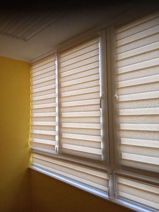 Ролети, жалюзі, день-ніч, штори плісе