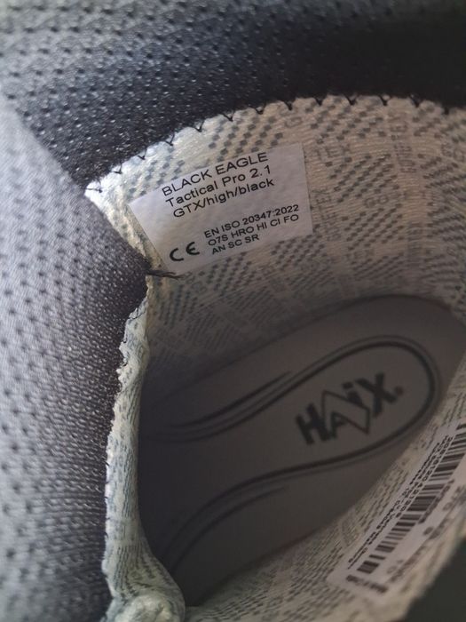 Botas militares Haix tactical 42