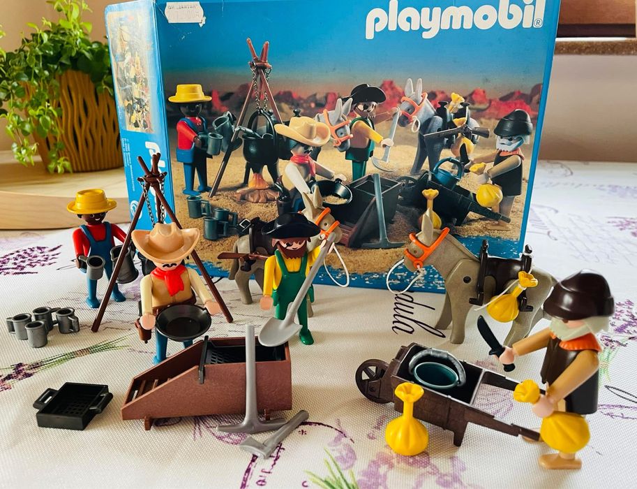 3747 Playmobil zestaw Poszukiwacze Złota Unikat 1993 rok nowy