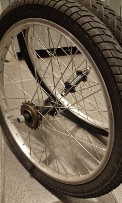 bmx  rodas completas eixo 10mm