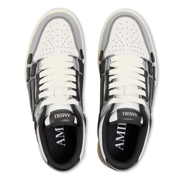 Amiri Skel Top Low Sn00 Grey/White
