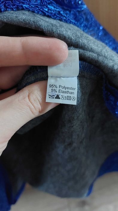 Sukienka mini wieczorowa/na wesele granatowa + półhalka