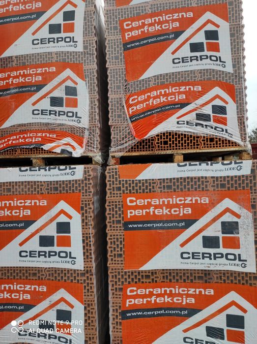 Cerpol, Cegła, Pustak ceramiczny, Max, Porotherm, Mega Max