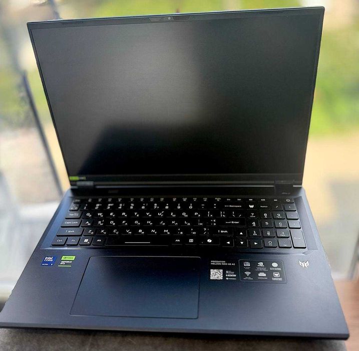 Ноутбук Acer Predator Helios Neo 18 Intel Core Ultra 9 RAM 32 ГБ  SSD 1 ТБ GeForce RTX 5070 Ti