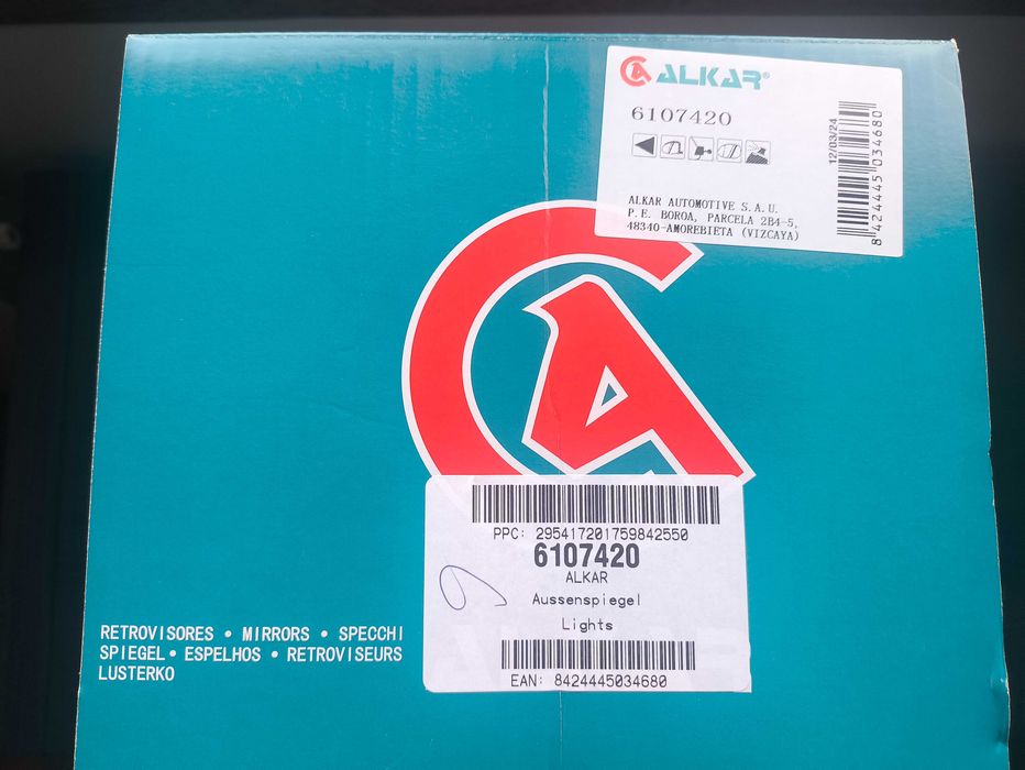 Espelho retrovisor OPEL CORSA