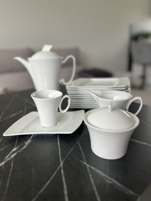 Zestaw kawowy porcelana Lubiana Wing