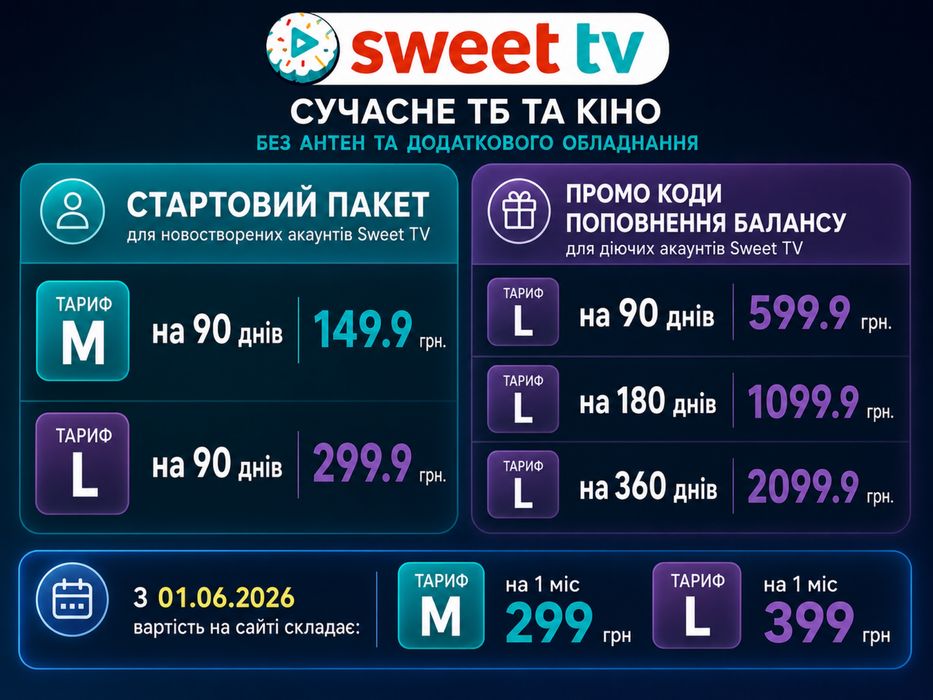 Смарт ТВ приставка iNext TV-X 4K 1/8Гб +ПреміумHD КиївстарТБ*