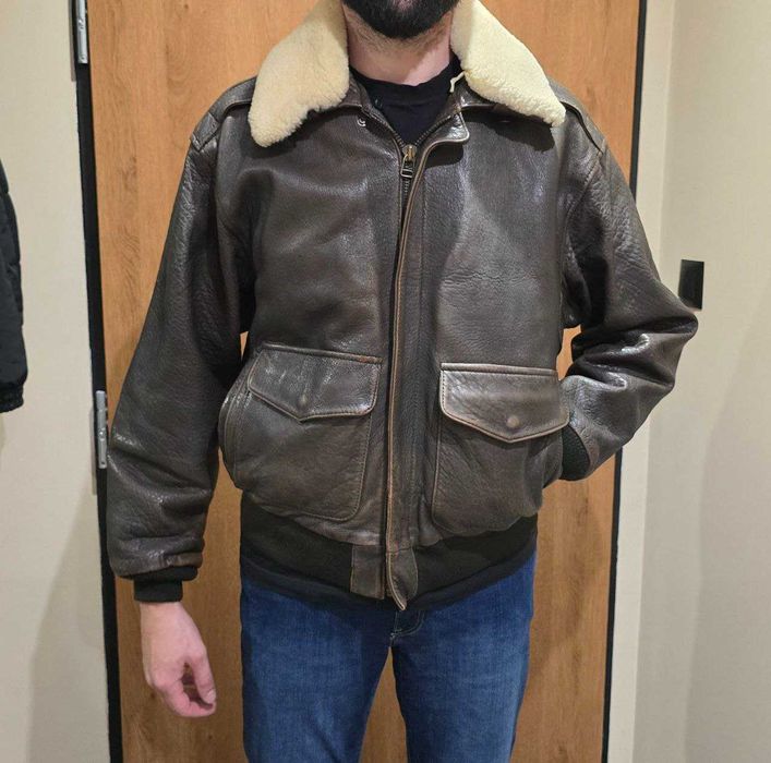 Kurtka lotnicza vintage