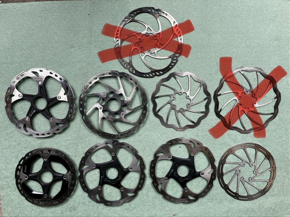 Диск тормозний ротор shimano xtr xt ice tech 160 180 centr lock rt76