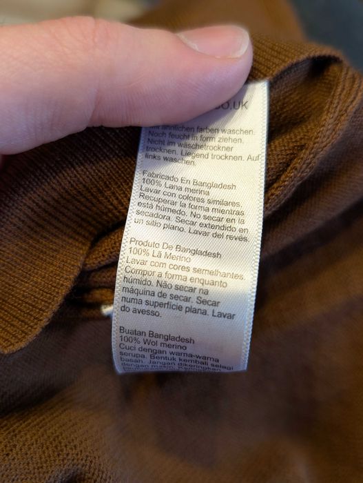 Sweter męski wełna merino Burton