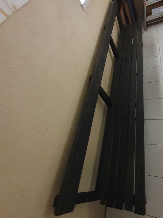 Dois Bancos corridos de sala de cinema - anos 40