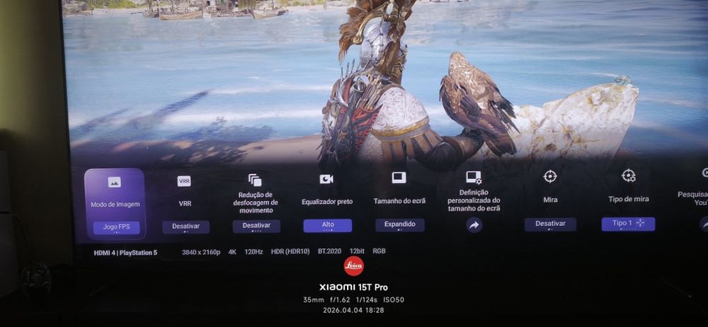 TV SONY BRAVIA 7  4 K / 75 POLEGADAS  /  120 HZ / Acabamento metálico
