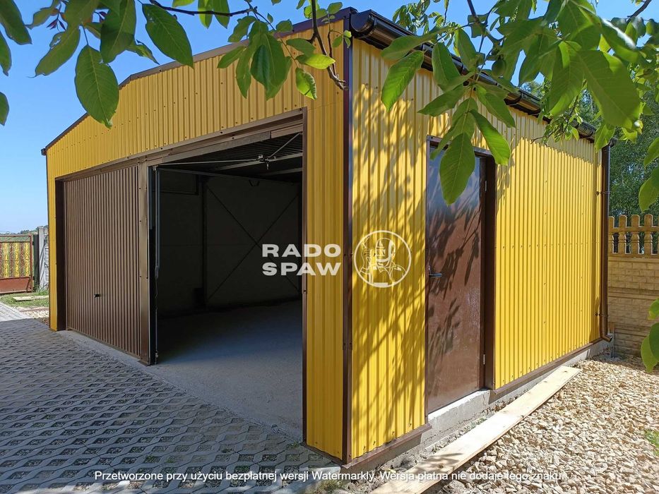 Garaż/ Pawilony/ Hala/ Płyta warstwowa/ Wiaty/ CARPORT  35m2 i większe