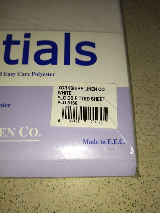 Lençol de cama branco ajustável