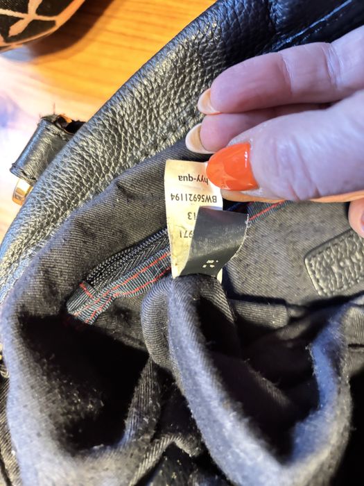 Tommy Hilfiger torebka ze skóry naturalnej