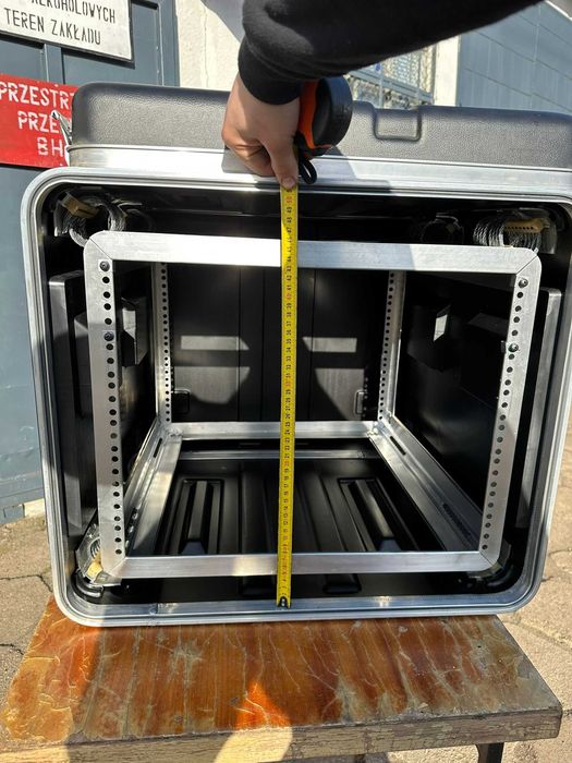 SKB Shock Rack 8U 2x szyna 50cm  19 cali  case skrzynia FAKTURA