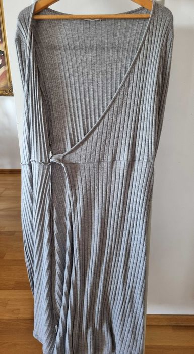 Vestido Mango Cinzento - Tamanho L