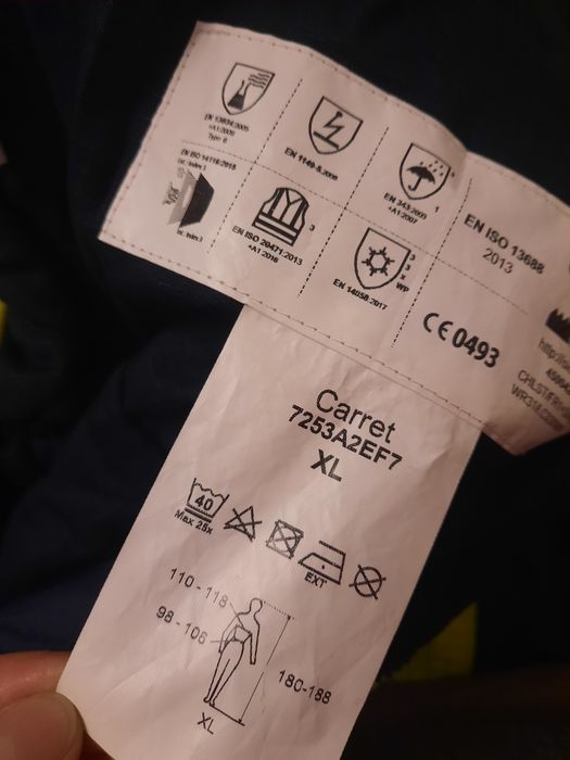 Робочий термо комбінезон лижній комбінезон Sioen розмір XL