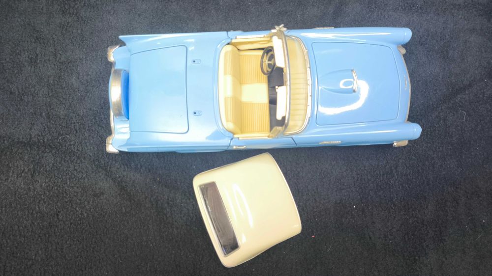 Модель авто 1.18 Ford Thunderbird 1957 Blue (Road Signature)