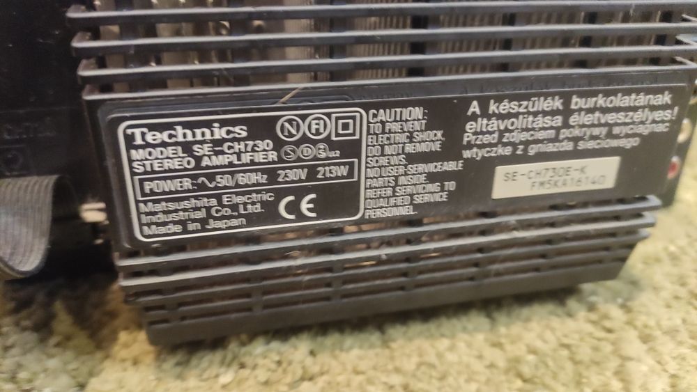 Aparelhagem de som com comando