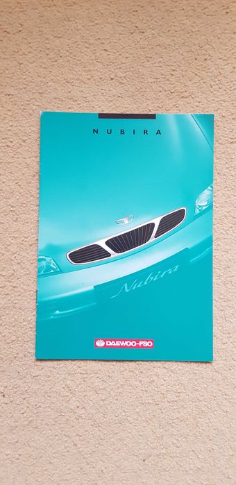 Prospekt Daewoo Nubira