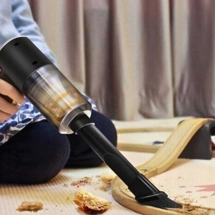 Odkurzacz ręczny samochodowy bezprzewodowy akumulatorowy do samochodu