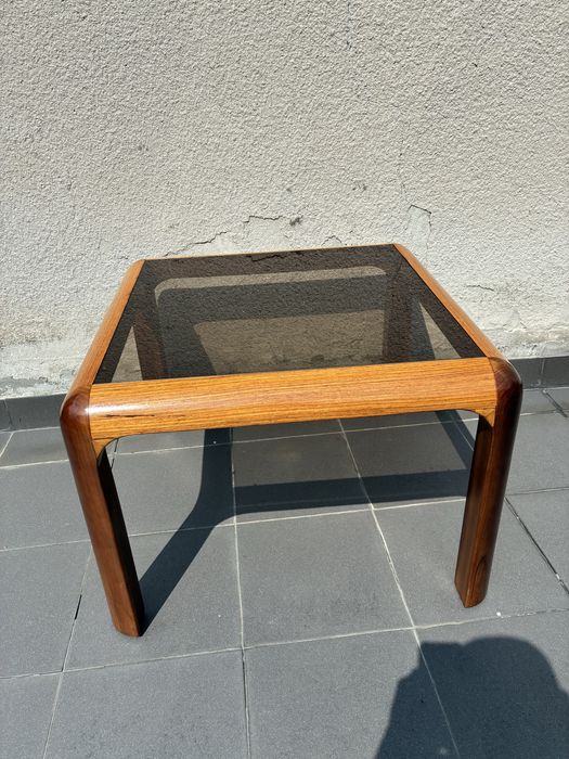 Duński stolik kawowy design vintage 70s