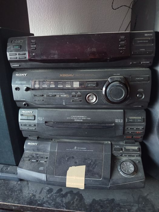 Aparelhagem Sony vintage
