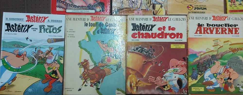 Álbuns de banda desenhada diversificada venda individual