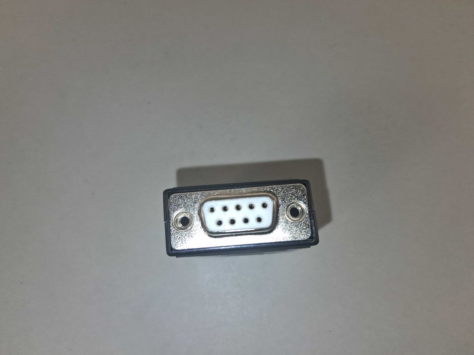 N099 Wtyk Męski DB9 Złącze D-Sub 9 PIN Obudowa Terminal RS232