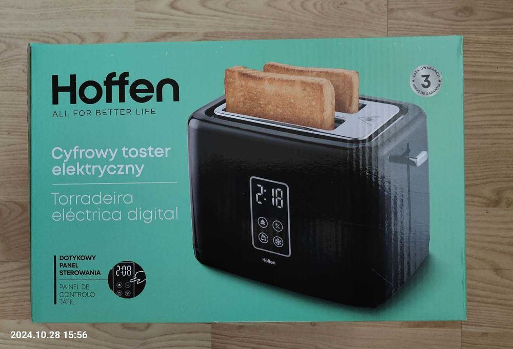 Cyfrowy toster elektryczny marki Hoffen