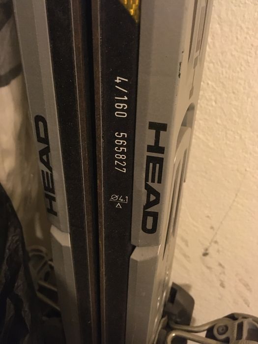 Narty Head cyber x20 zapięcia SL100 dlugosc 170