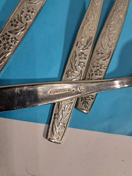 Ложки, набор , ссср, Зиш, нержавейка, сталь, новые