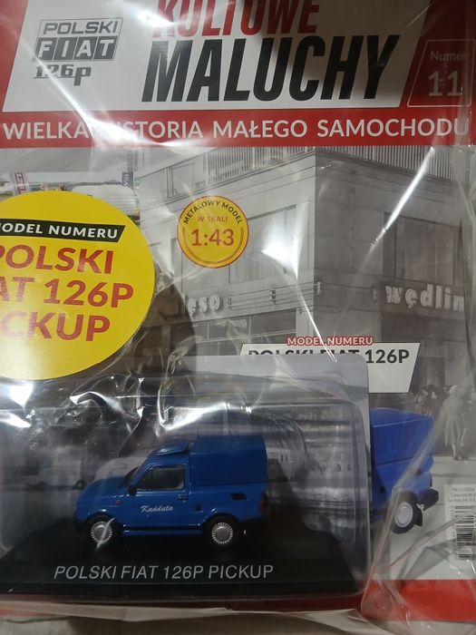 Model Polski Fiat 126p pickup.