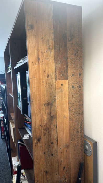 regał drewniany – 2 sztuki