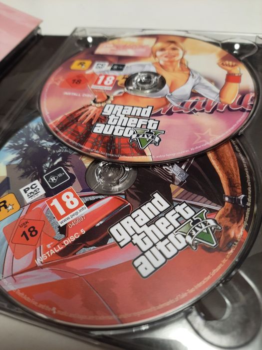 GTA  V gra na PC DVD