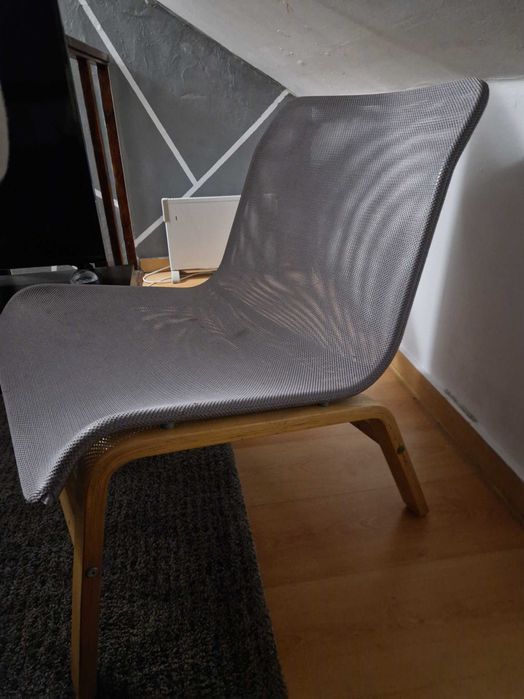 Cadeirao cinza ikea