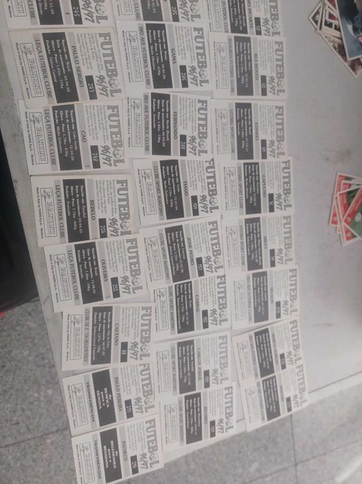 36 cromos epoca 96/97