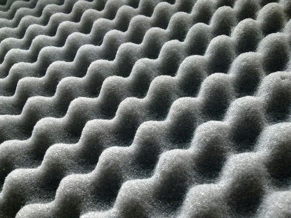 Pianka Akustyczna Mata Gąbka FALA 200x100x2cm WAWA bez kleju