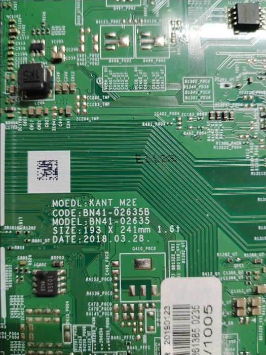 Várias main boards para tv
