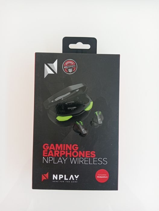 Auriculares Gaming NPLAY s/fio novos